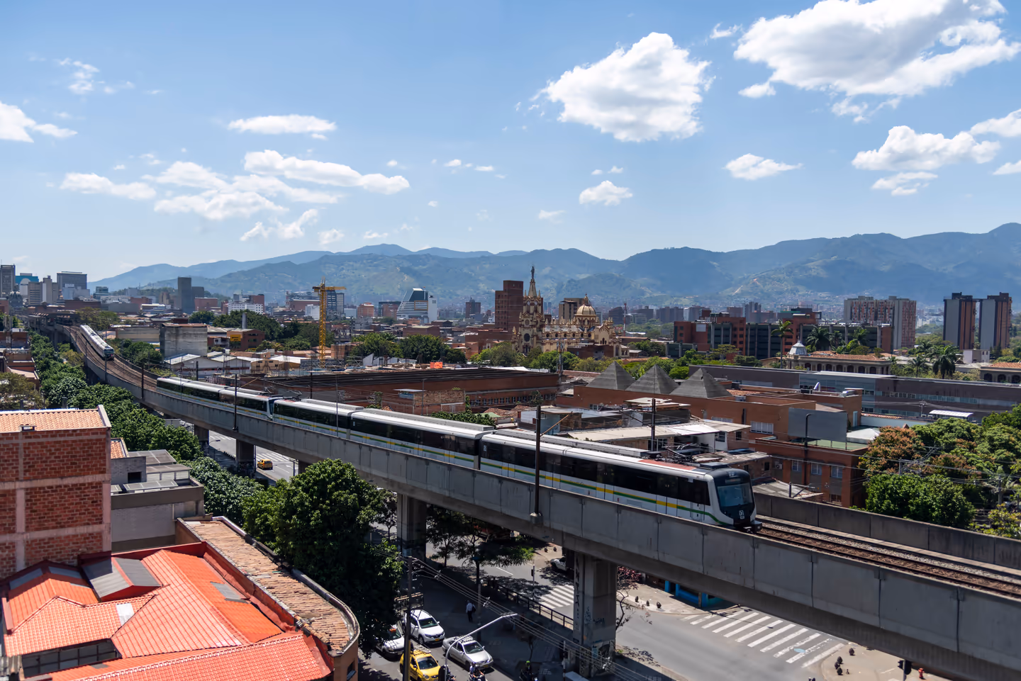 Terraza rooftop apartamentos amoblados en Medellín Nook Cool Living